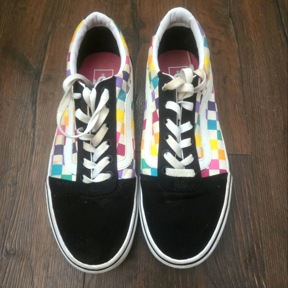 Vans Old Skool Rainbow Women's Size 10
